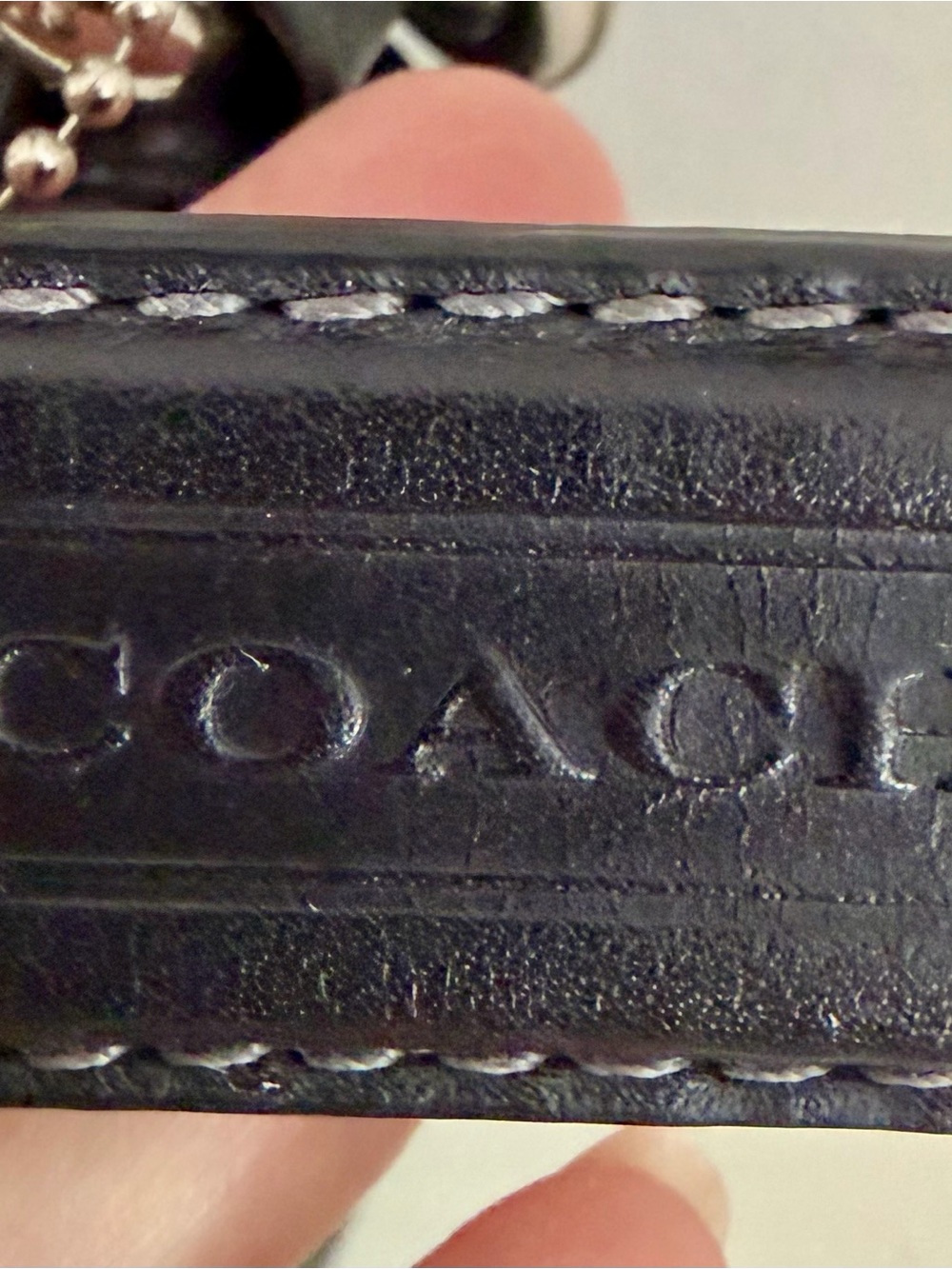 Coach Black Leather Hobo Shoulder Bag - Picture 3 of 8